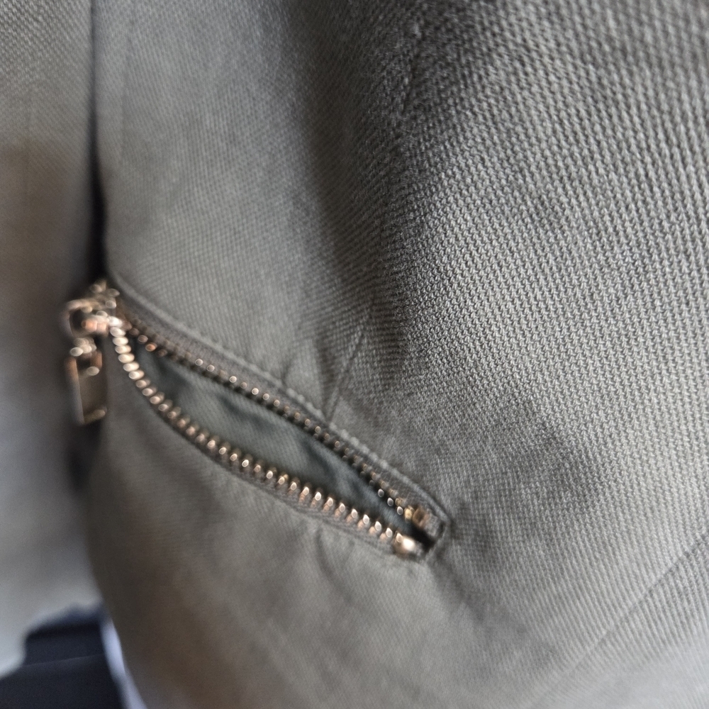H&M Napoleon Jacket Military Style Blazer Size 6 - Picture 10 of 11